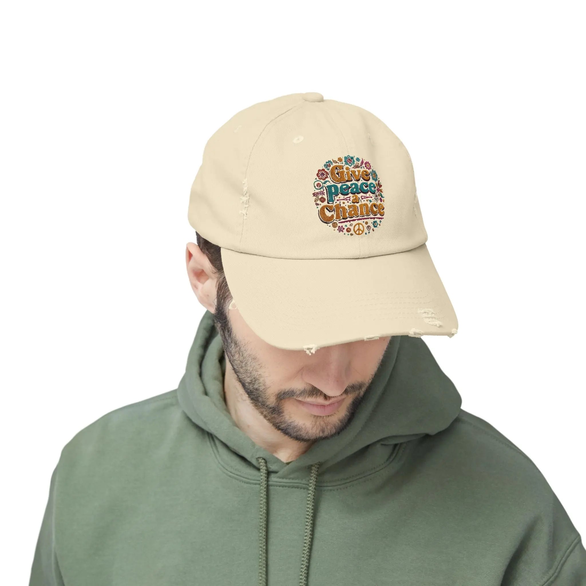 Give Peace A Chance Teezers Cap | Best Peace Protest Cap | Teezers Apparel - Teezers