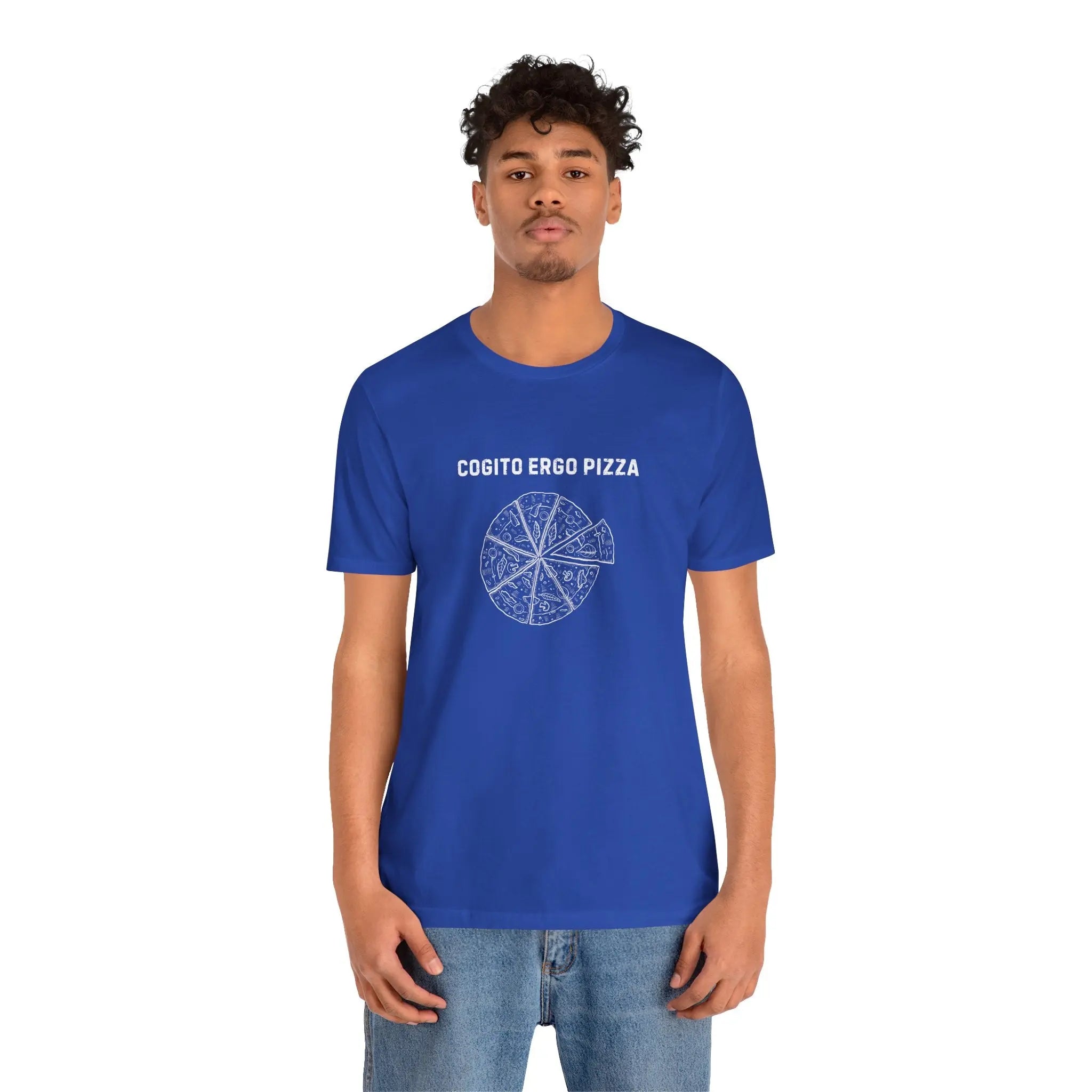 Cogito Ergo Pizza Unisex Tshirt - Teezers