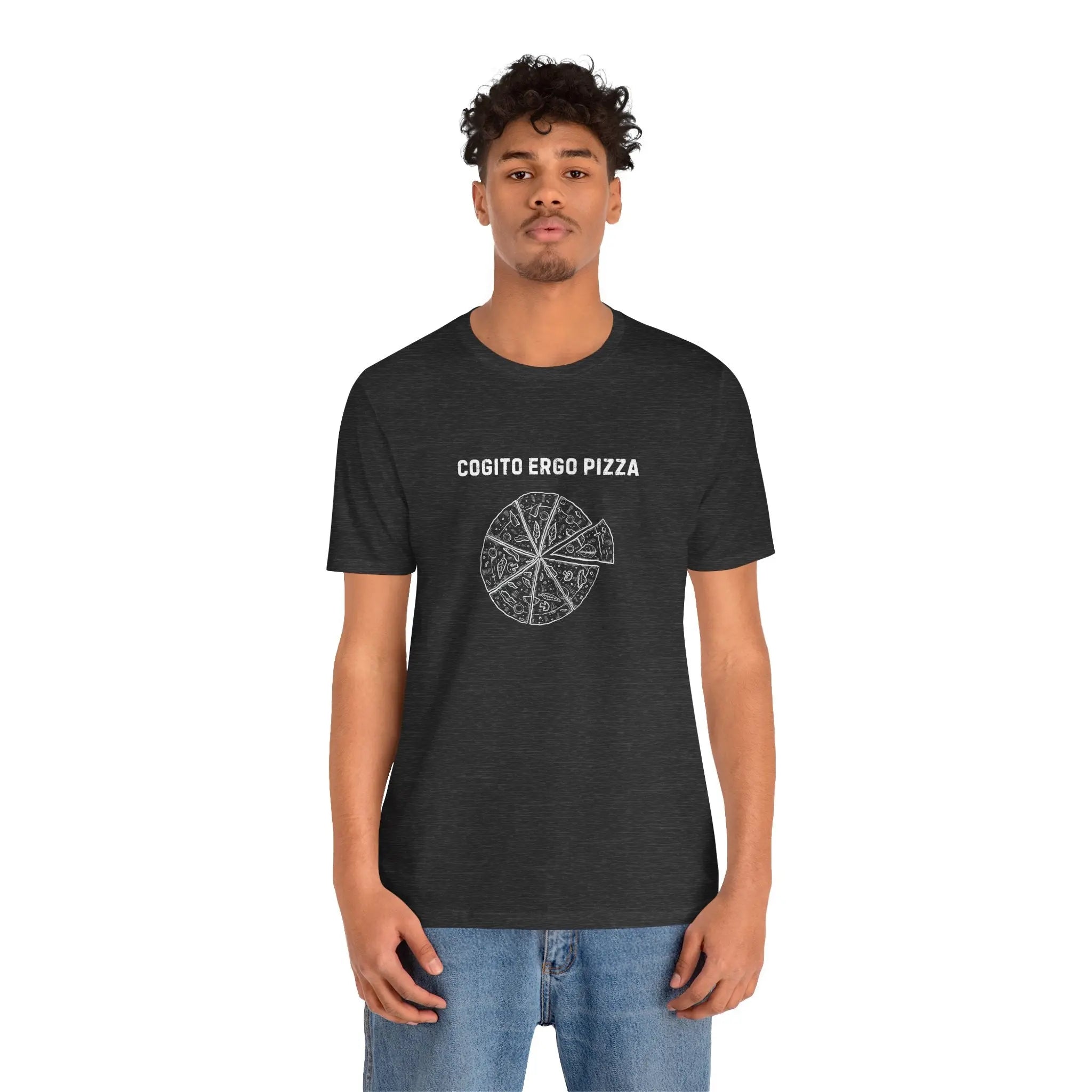 Cogito Ergo Pizza Unisex Tshirt - Teezers