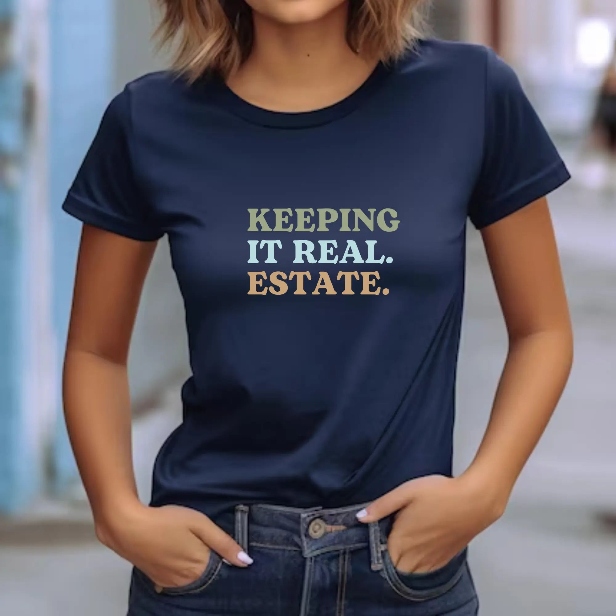 Keeping It Real Estate Unisex T-Shirt Printify
