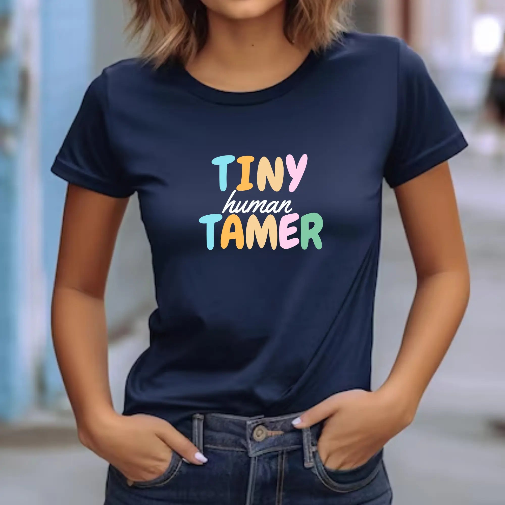 Tiny Human Tamer Unisex T-Shirt - Teezers