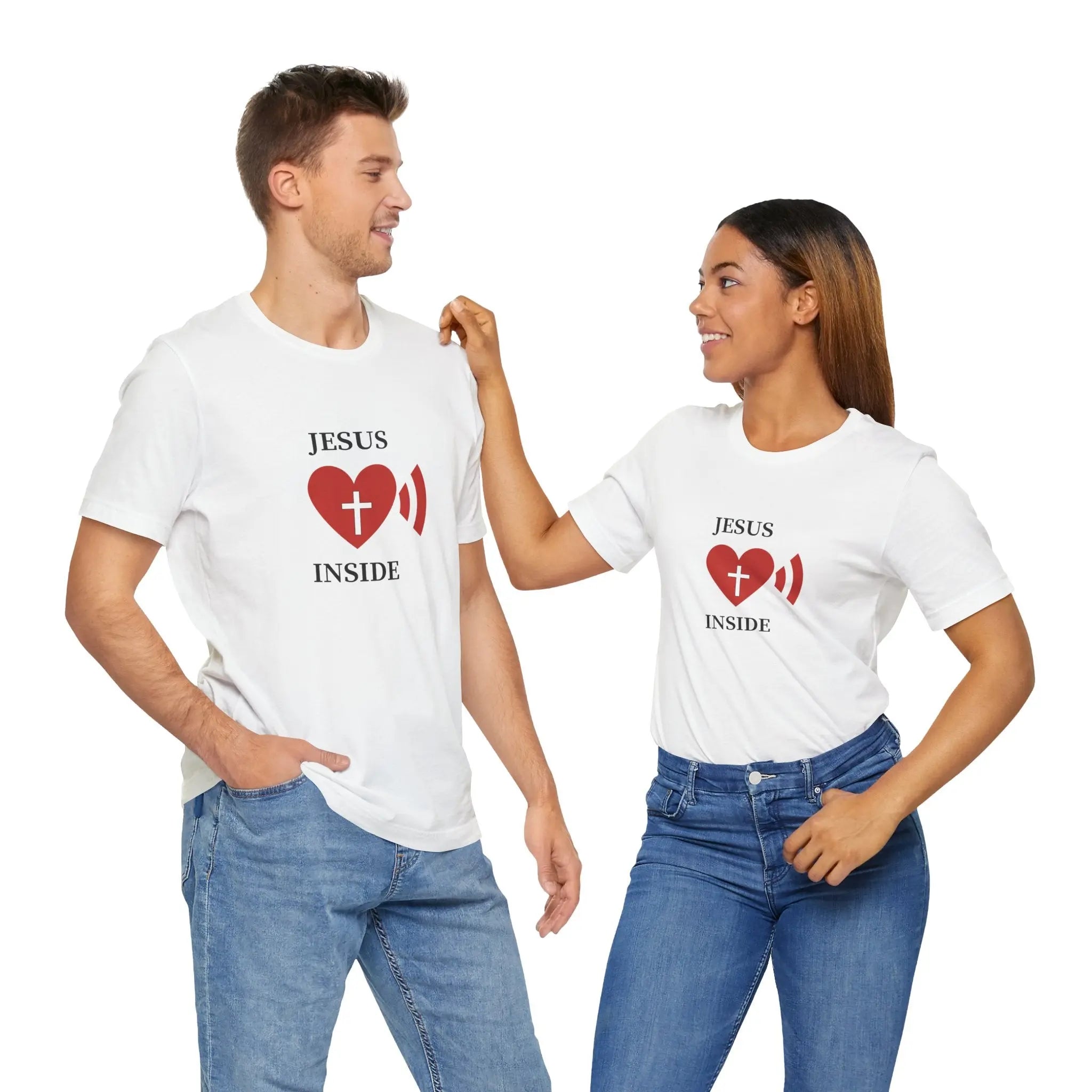 Jesus Inside Unisex Tshirt - Teezers