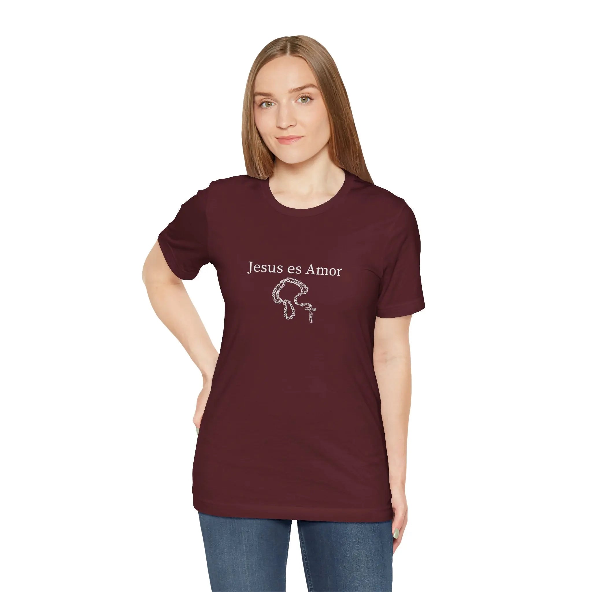 Jesus es Amor Unisex T-Shirt - Teezers