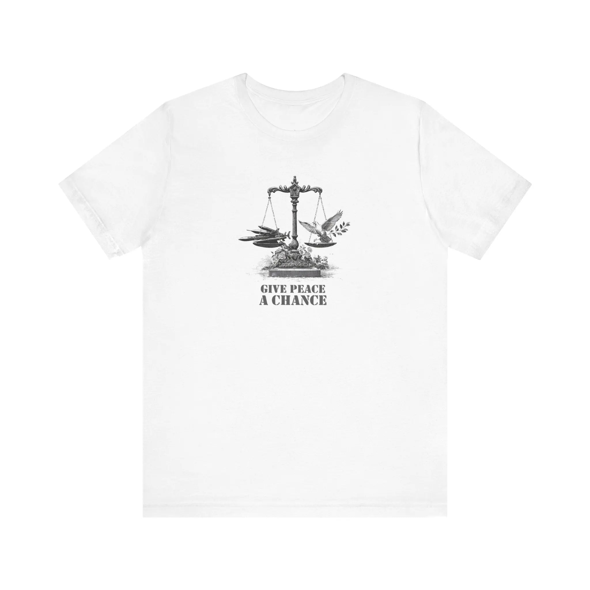 Scales of Peace Unisex T-Shirt | Best World Peace Gift T-Shirt For Him & Her | Teezers Apparel - Teezers