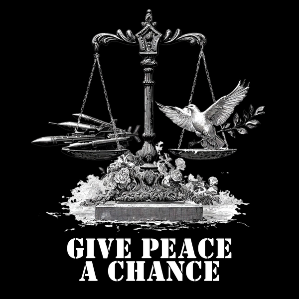 Scales of Peace Unisex T-Shirt | Buy Anti-War Graphic Tee | Teezers Apparel