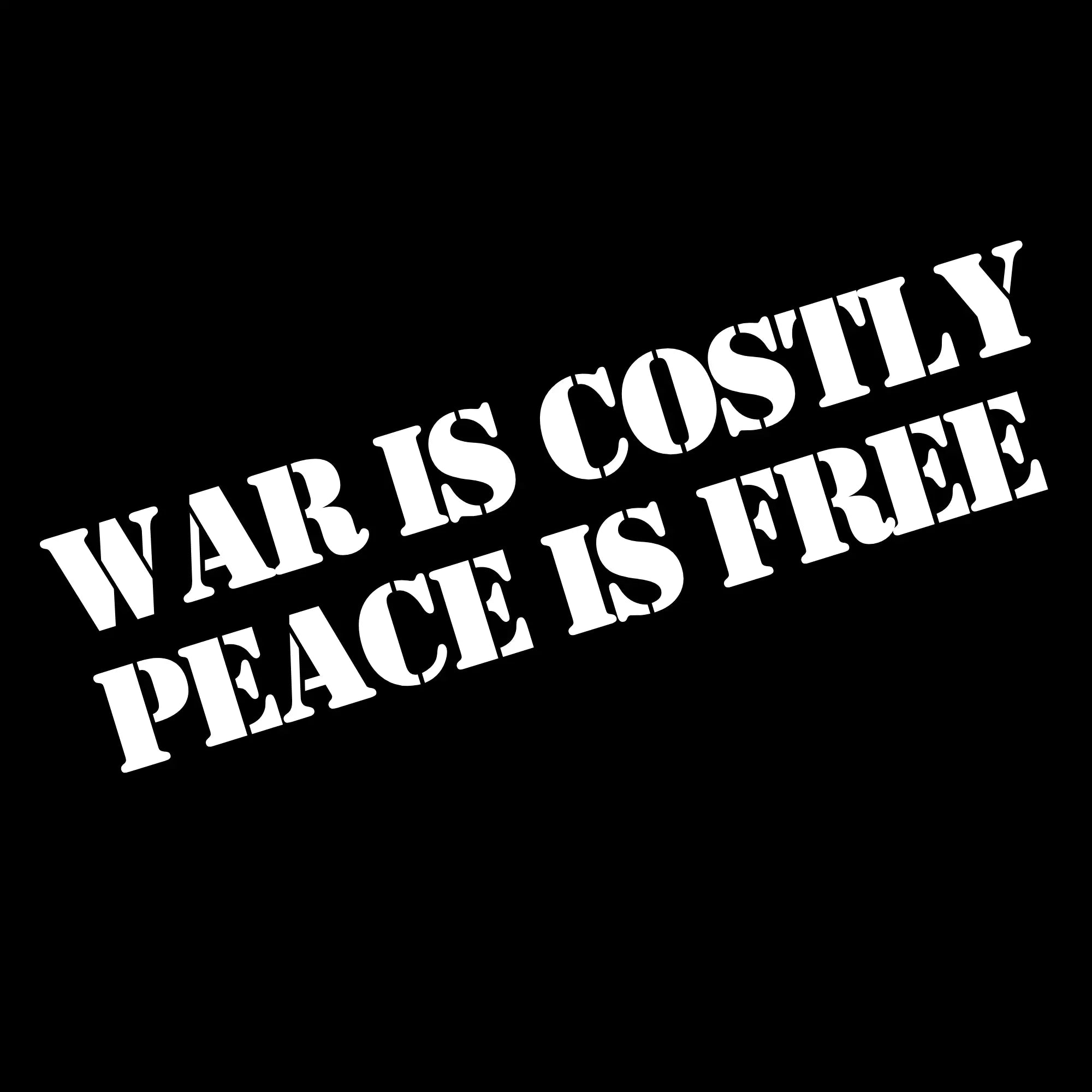 Price of Peace Unisex T-Shirt | Best Anti-War T-Shirt Gift For Him & Her | Teezers Apparel - Teezers