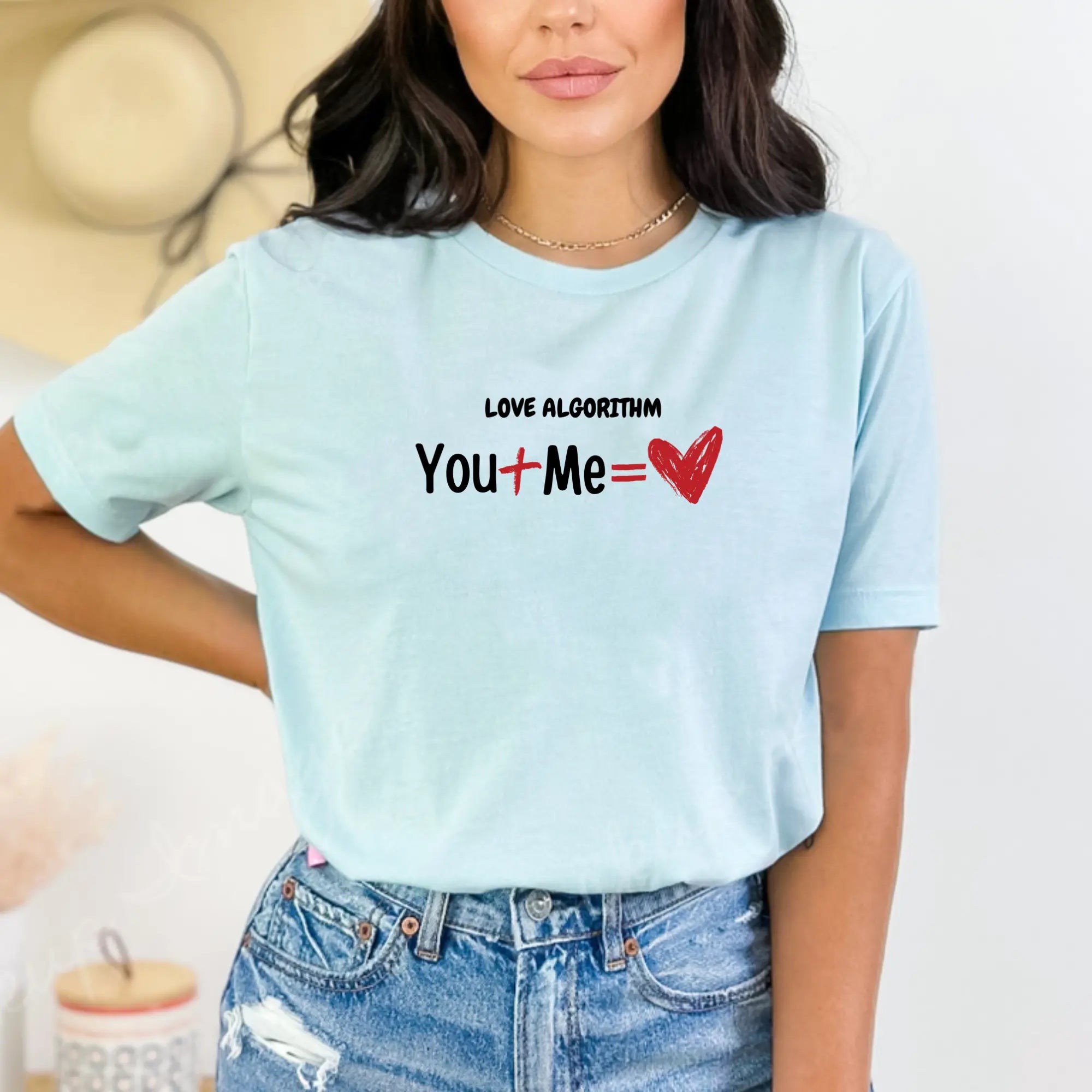 Love Algorithm You + Me Unisex T-Shirt - Teezers
