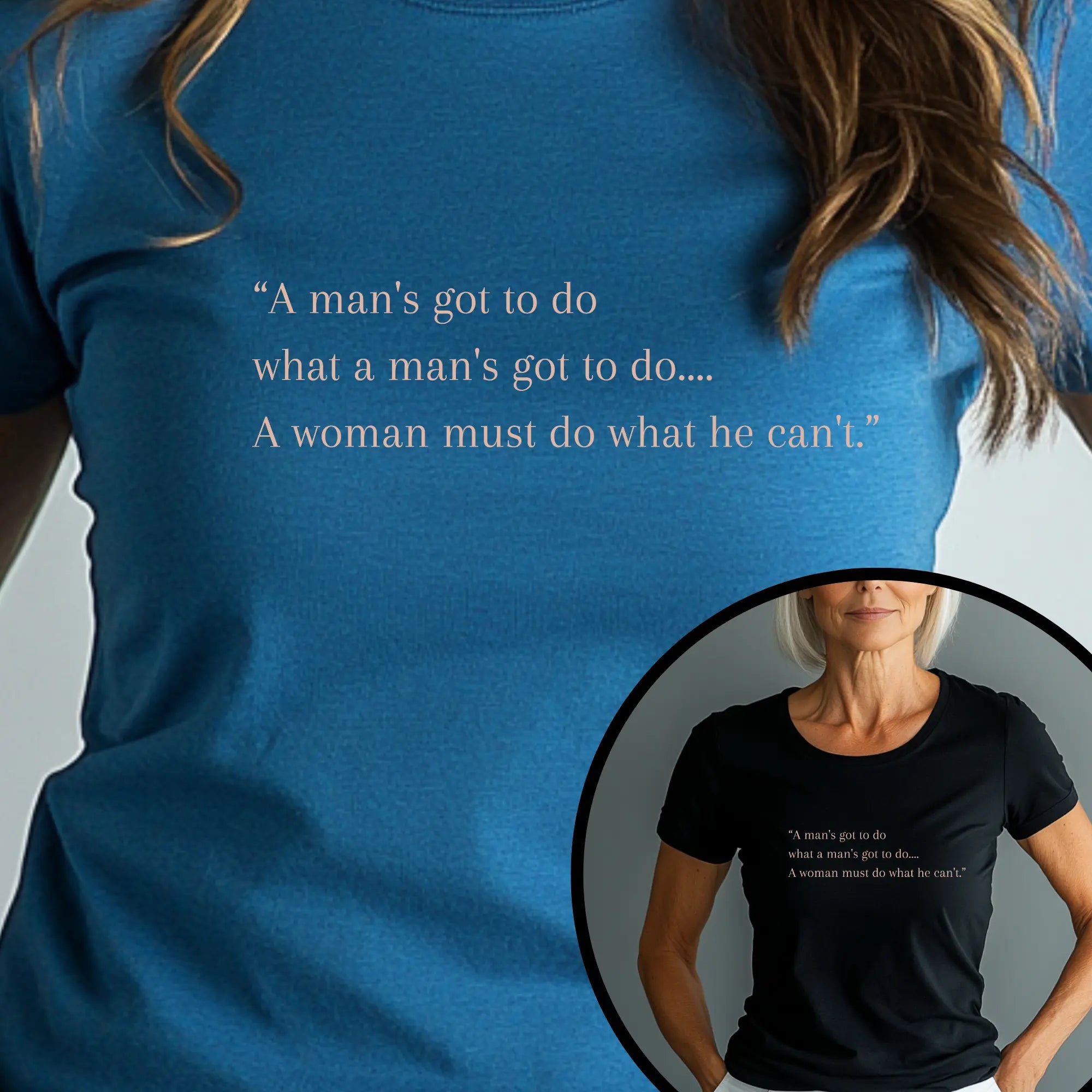 A Woman's Power T-Shirt – Bold & Empowering Statement Tee - Teezers