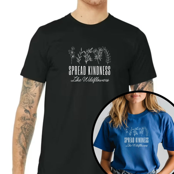 Spread Kindness Unisex T-Shirts - Teezers