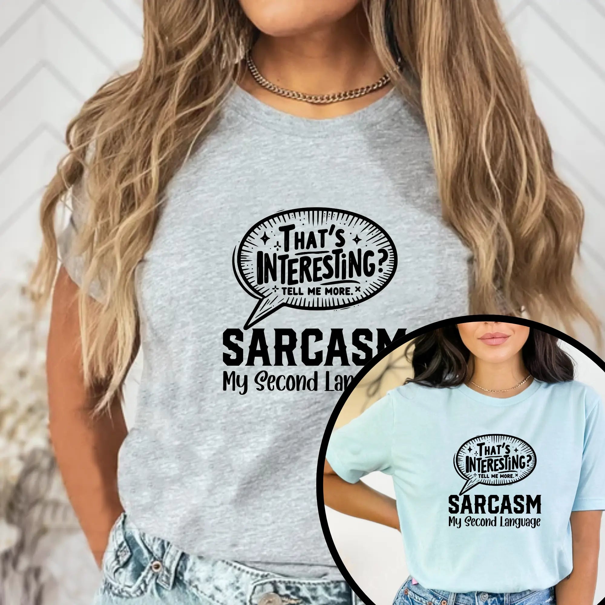 That's Interesting Tell Me More Unisex Tshirt - Teezers