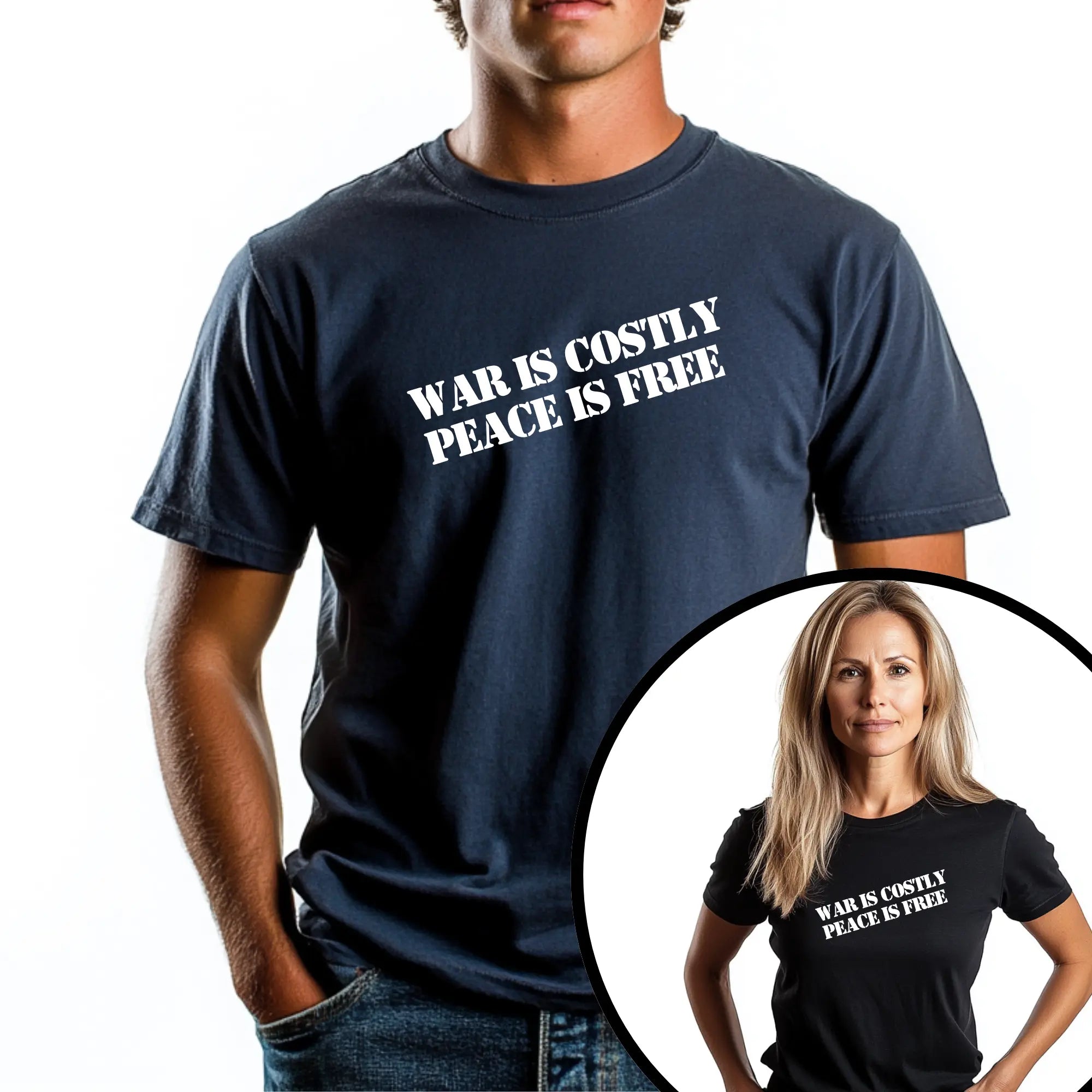 Price of Peace Unisex T-Shirt | Best Anti-War T-Shirt Gift For Him & Her | Teezers Apparel - Teezers