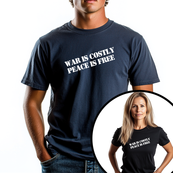 Price of Peace Unisex T-Shirt | Best Anti-War T-Shirt Gift For Him & Her | Teezers Apparel
