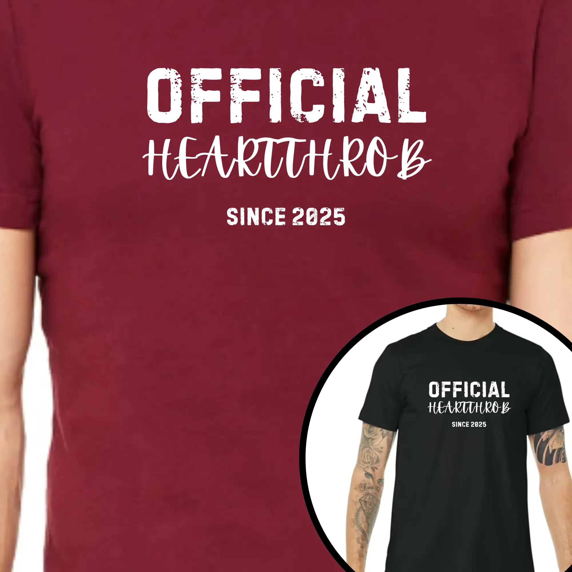 Official Heartthrob Men T-Shirt - Teezers