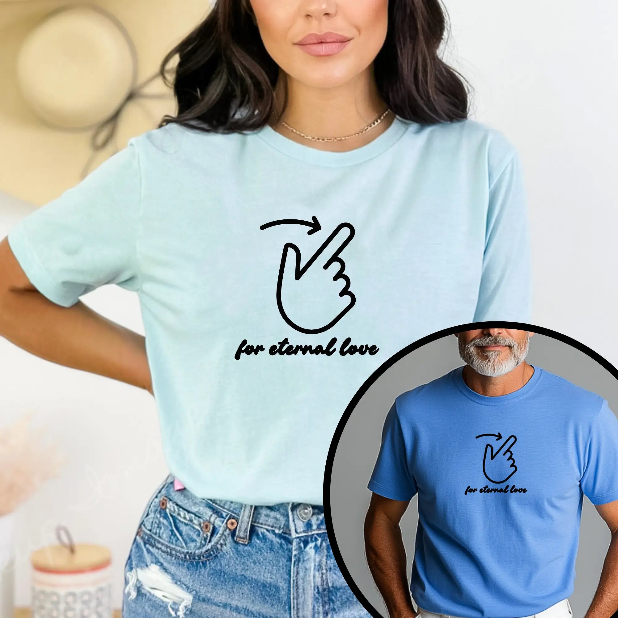 Swipe Right for Eternal Love Unisex T-Shirt - Teezers