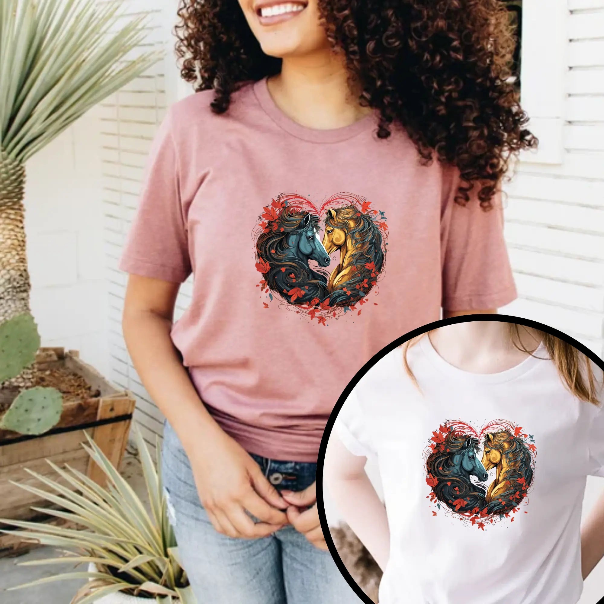 Horse Love Unisex T-Shirt - Teezers
