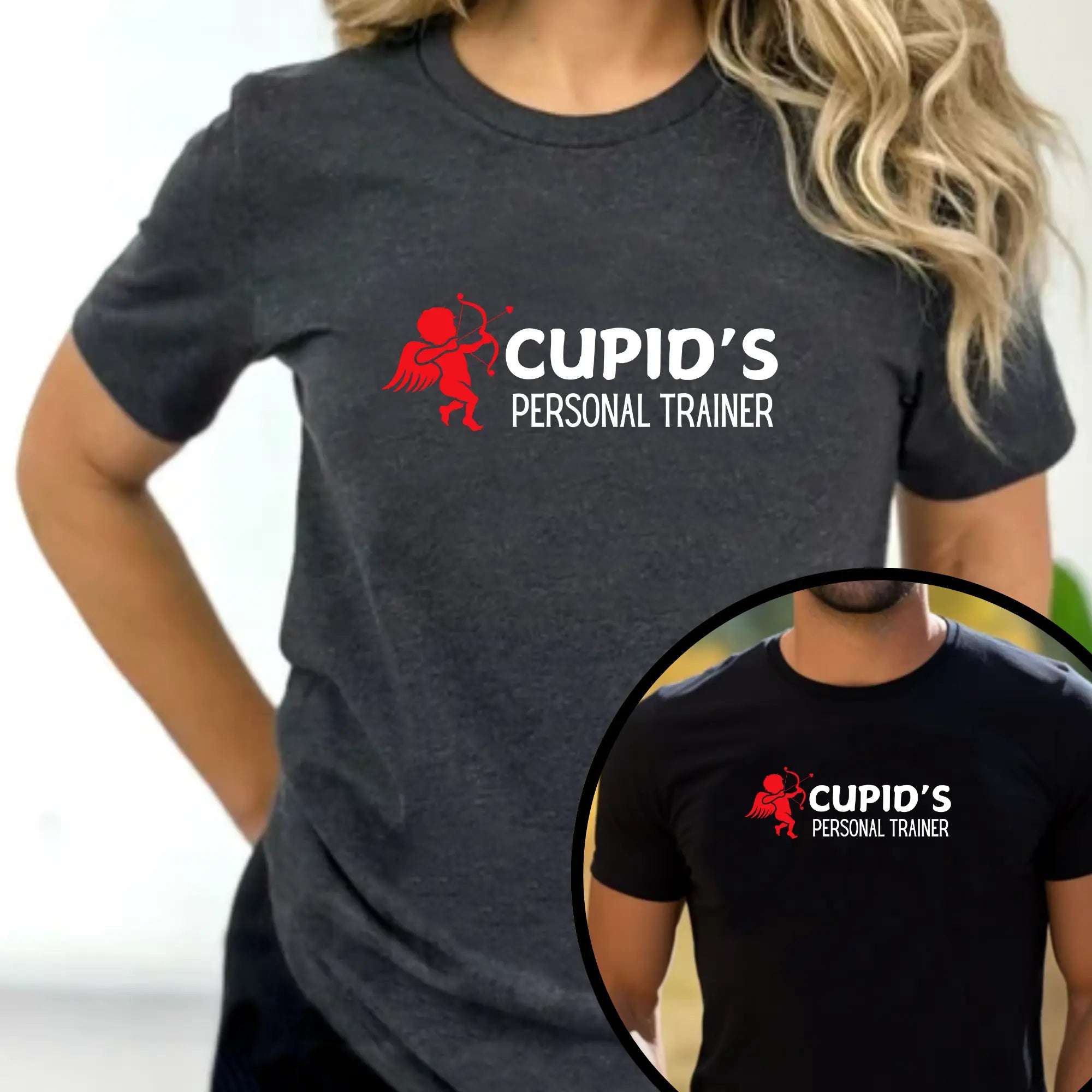 Cupid’s Personal Trainer Unisex T-Shirt - Teezers